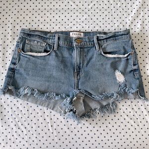 Frame denim shorts Le Cutoff